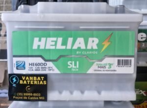 Bateria Heliar 60ah